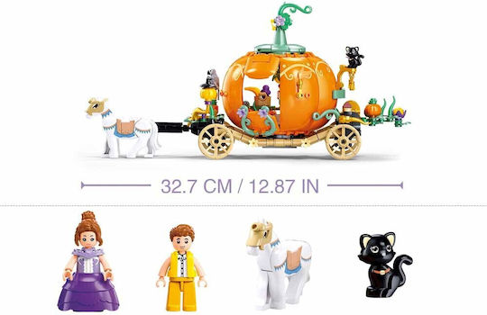 Sluban Τουβλάκια Pumpkin Carriage για 7-12 Ετών 320τμχ
