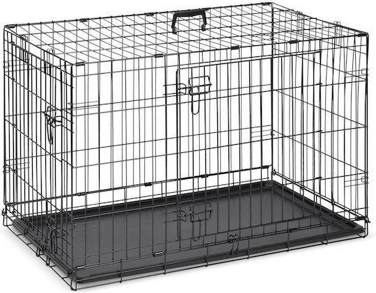 Pethaus Dog Wire Crate with 2 Doors 91x57x62cm