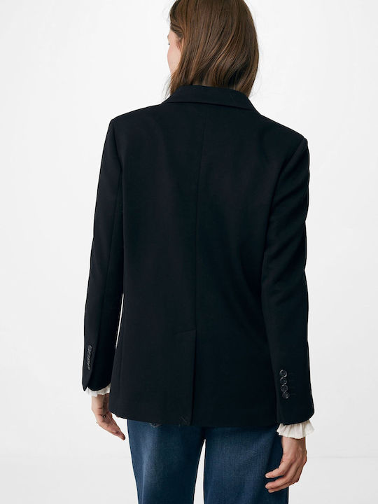 Mexx Women's Blazer Deep Black, Black