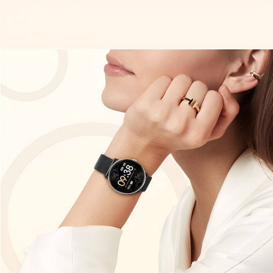 Vichema Tech Smartwatch Full Touch Amoled Hd Screen 1.43 Inch Bluetooth 5.3 Ip68 120+ Sports Modes Health Monitoring 200+ Watch Faces Voice Assistant Remote Control Notifications