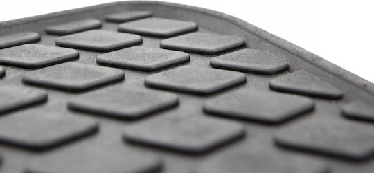 Carner Set of Front and Rear Mats 4pcs for Seat Ibiza Volkswagen Polo Black