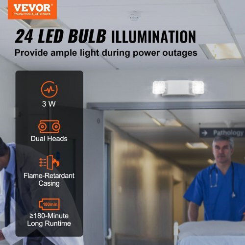 Vevor LED Аварийно осветление за изход 24бр