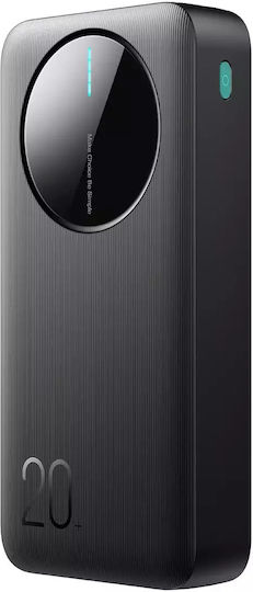 Joyroom JR-PBF14 Power Bank 20000mAh with 2 USB-A Ports and USB-C Port Black