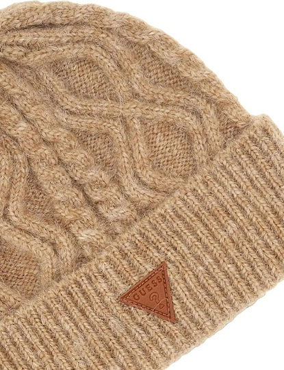 Beanie Feminin Căciulă Tricotat în culoarea Maro