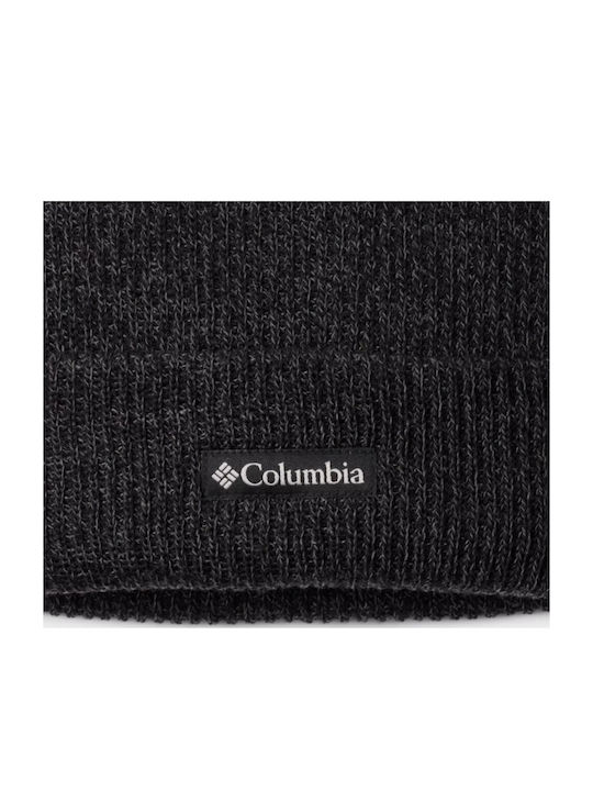 Whirlibird Cuffed Beanie Unisex Σκούφος Πλεκτός σε Μαύρο χρώμα