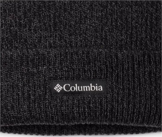 Whirlibird Cuffed Beanie Unisex Beanie Knitted in Black color