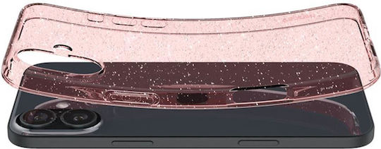Spigen Liquid Crystal Glitter Back Cover Σιλικόνης Ροζ (iPhone 16)