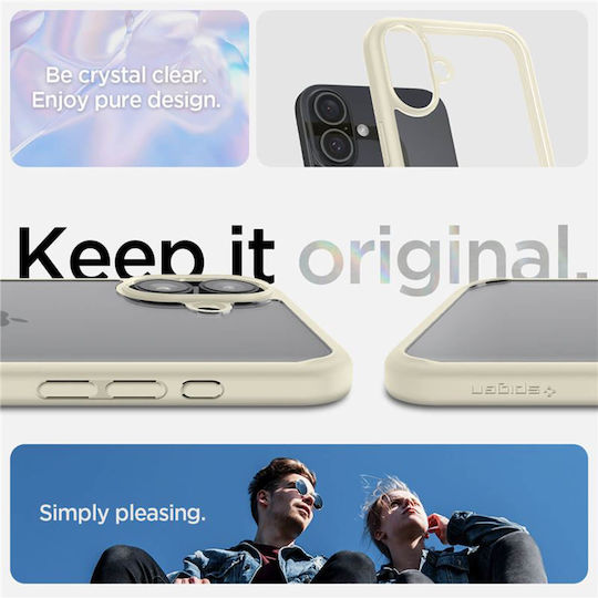 Spigen Ultra Hybrid Back Cover Silicone / Plastic Beige (iPhone 16 Plus)