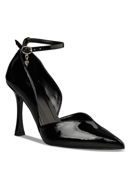 Mairiboo for Envie Black Heels with Strap