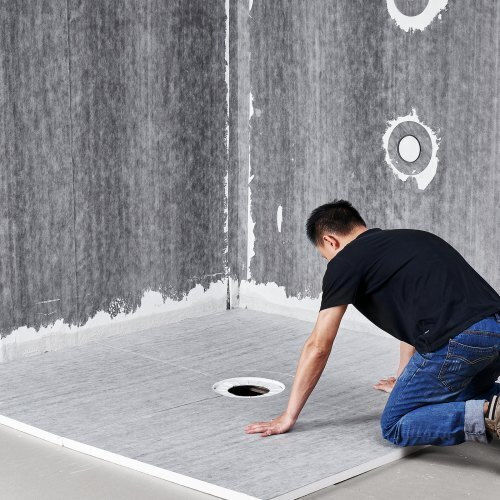 Vevor Keramik Dusche x182.8cm Gray