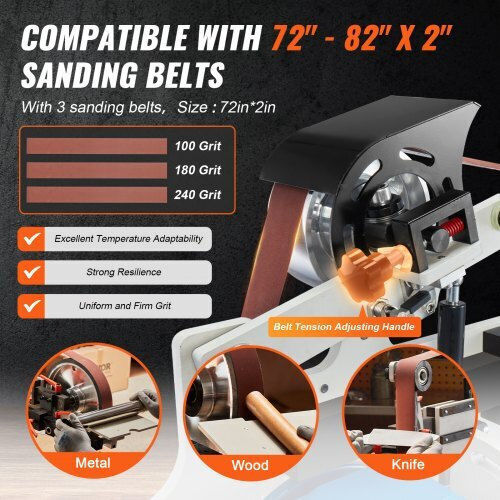 Vevor Belt/Disk Sander 2mm 1500W SDMC1500W728DDD10V2