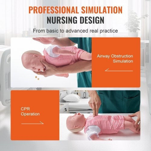 Vevor Infant CPR Choking Manikin Hlrtmxhmlkjjjj52cv0