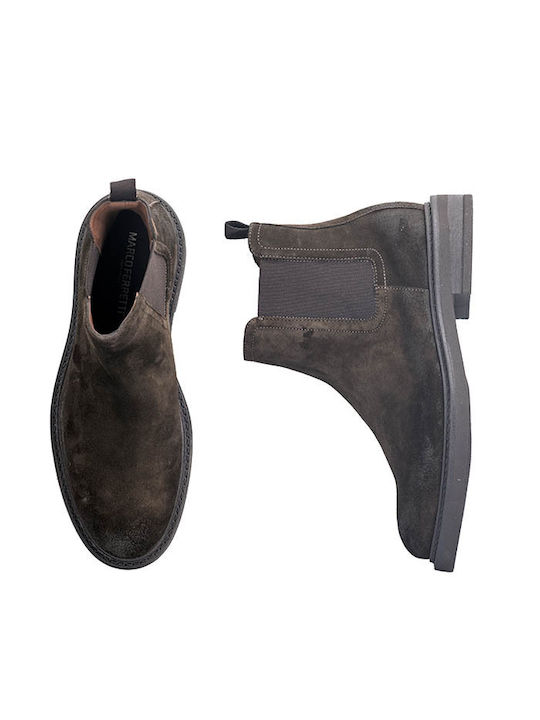 Marco Ferretti Brown Chelsea Boots