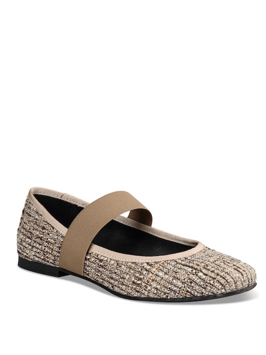 Envie Shoes Ballerinas Beige