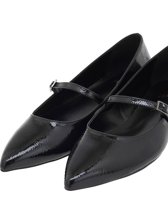 Damen Ballerinas in Schwarz Farbe