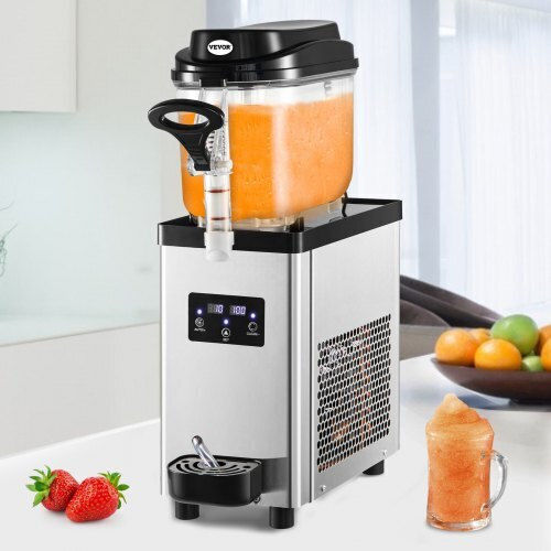 Επαγγελματική Μηχανή Γρανίτας Vevor 6l 705w Ανοξείδωτη Καφέ Μπαρ Σπίτι Gsjbxr16l220viukev2