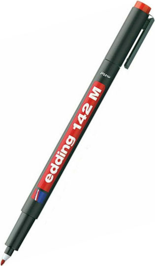 Edding 142/m Перманентен Маркер 1мм Червено