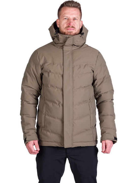 Мъжко Зимно Puffer Кафяво Бус-5268СП