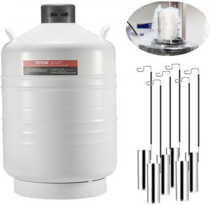 Vevor 30L Liquid Nitrogen Container 6 Canisters Czxydg30l000qll0hv0