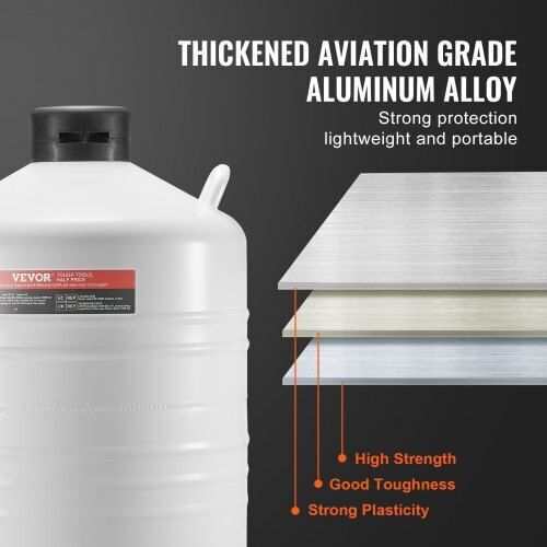 Vevor 30L Liquid Nitrogen Container 6 Canisters Czxydg30l000qll0hv0