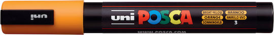 Uni-Ball Pc-5m Permanent Marker Bright Yellow