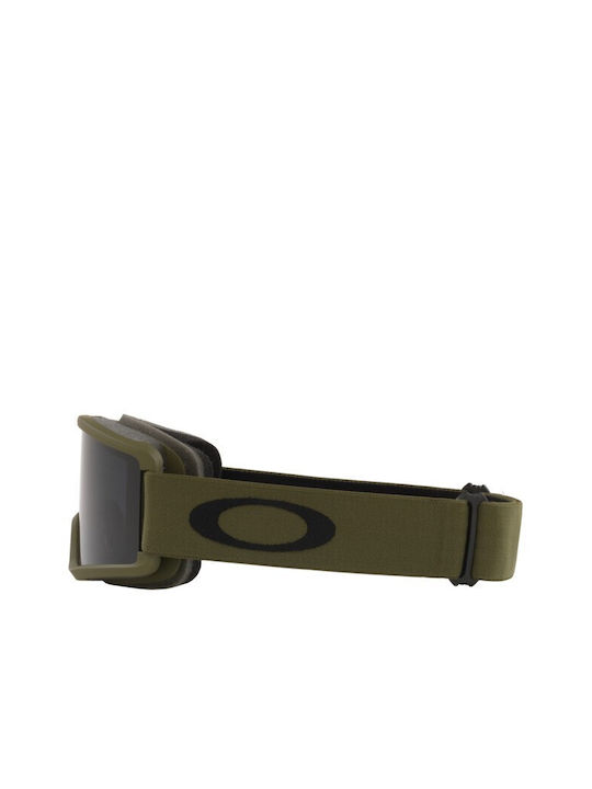 Oakley Target Line S Mască Pentru Adulți Gri cu Lentilă Fumurie Gri Oakley Target Line S Mască Pentru Adulți Gri cu Lentilă Fumurie Gri