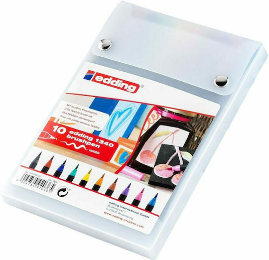 Edding 1340 Μαρκαδόροι Glitter Σετ 10 χρώματα