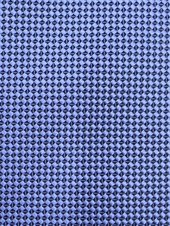 Blaues Raf Krawatten-Set 6,5 cm mit Einstecktuch