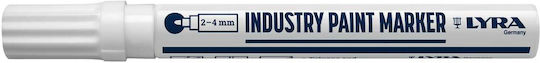 Lyra Mark + Sign Permanent Marker 4mm White