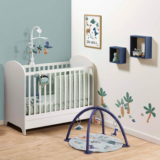 Led Kids Decorative Lamp Turquoise 9.5x9x13.5εκ.