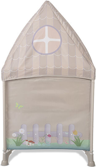 Lorelli Laufstall 2 Ebenen mit Matratze Beige 70x127cm