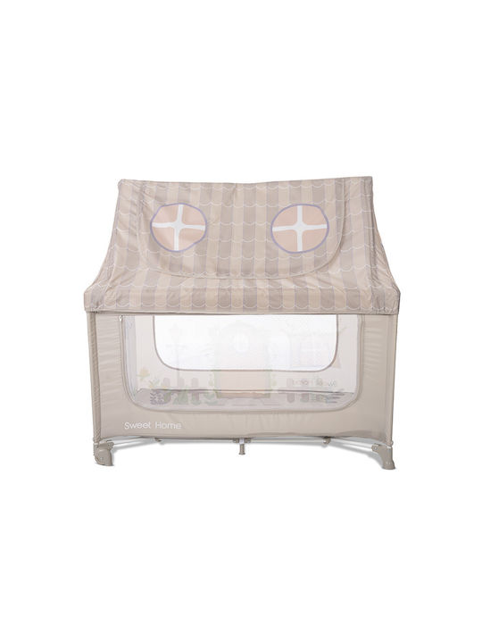 Lorelli Loc de joacă 2 Nivele cu Saltea Bej 70x127cm