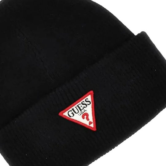 Beanie Unisex Beanie Gestrickt in Schwarz Farbe