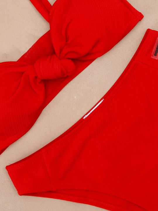 Gigi Set Bikini Κόκκινο