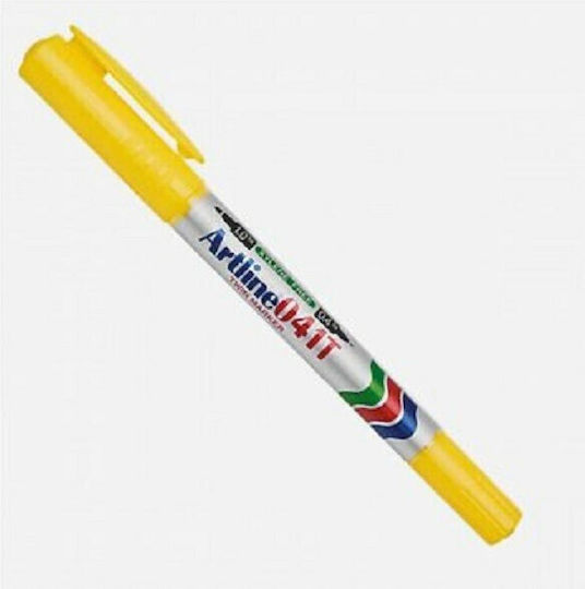 Artline 041Τ Permanent Marker 1mm Yellow