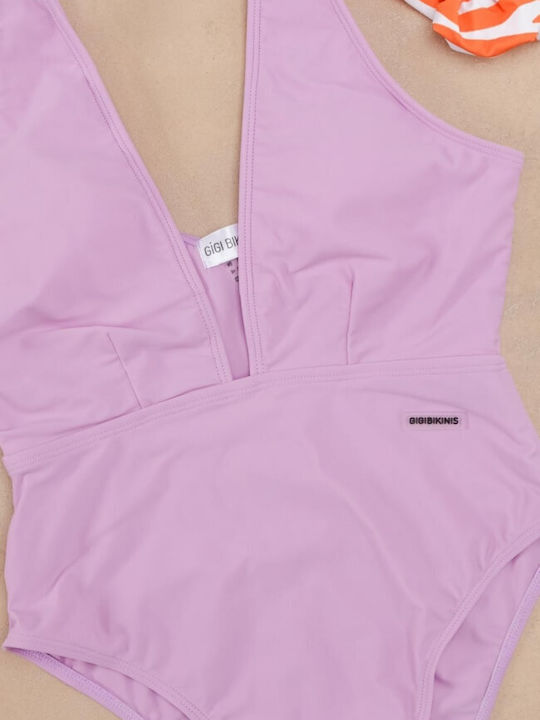Gigi Costum De Baie Întreg Lila