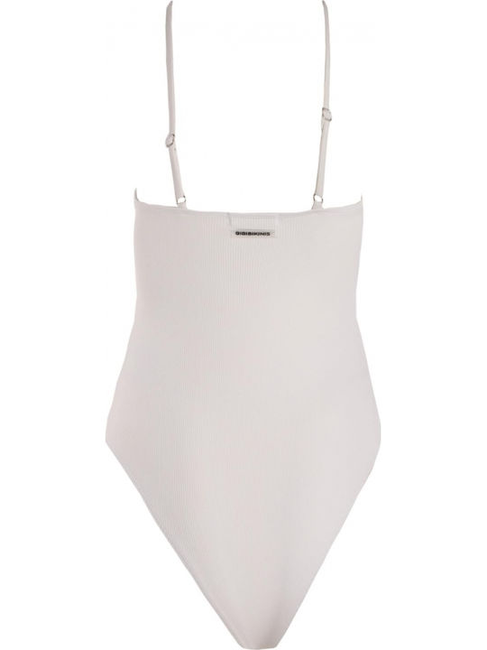 Gigi Costum De Baie Întreg Alb