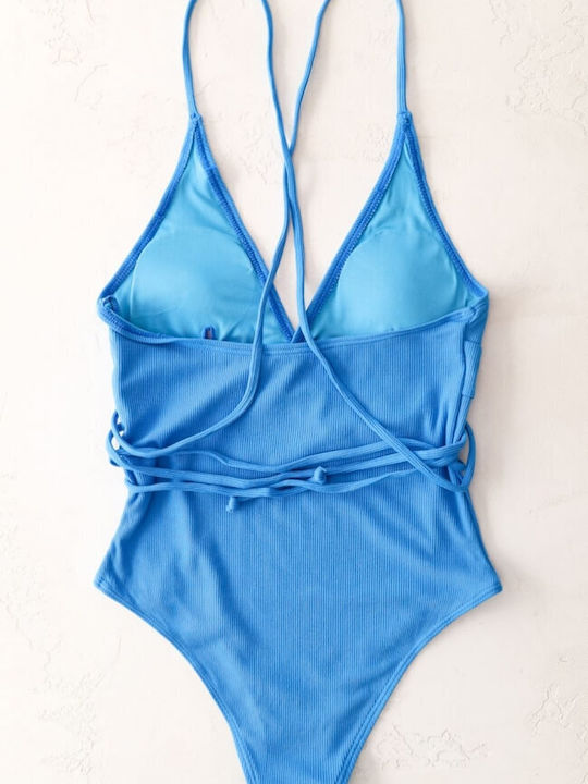 Gigi Costum De Baie Întreg Albastru