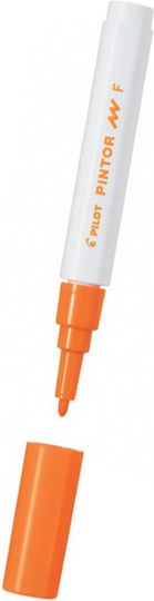 Pilot Pintor F Ανεξίτηλος Μαρκαδόρος Πορτοκαλί 2.8mm