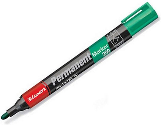 Luxor 250 Permanent Marker 3mm Green