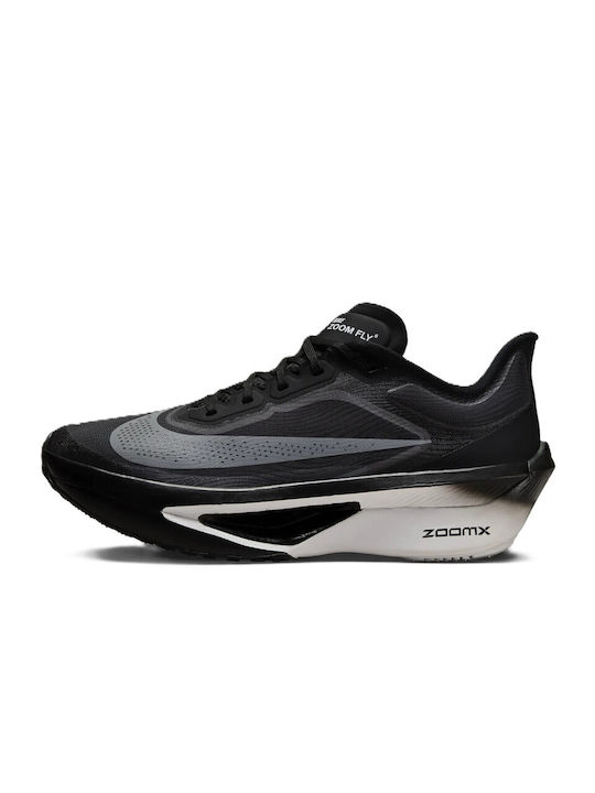 Zoom Fly 6 Sport Shoes Running Black / Light Smoke Grey / White