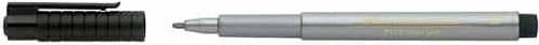 Faber-Castell Pitt Artist Μαρκαδόρος Σχεδίου Ασημί (Silver)