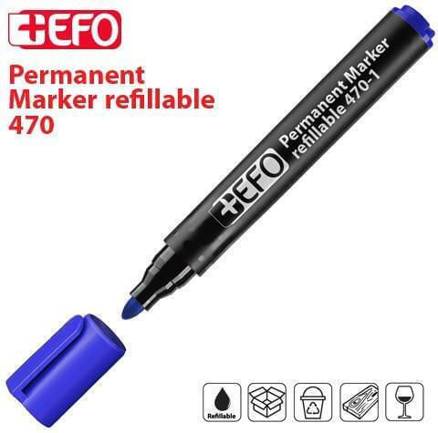 +Efo 470-1 Ανεξίτηλος Μαρκαδόρος Μπεζ 3mm