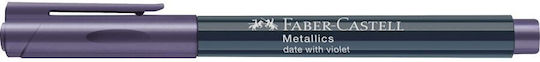 Faber-Castell Metallics Μαρκαδόρος Σχεδίου Date With Violet 1.5mm (Διάφορα Χρώματα)