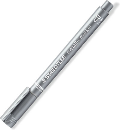 Staedtler Acrylmarker 2mm Silver