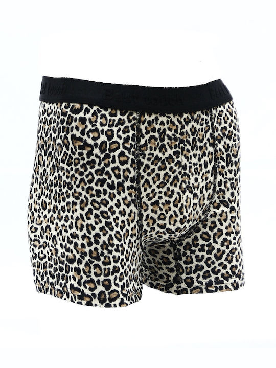 Мъжки боксерки Leopard с Дизайн 1Опаковка