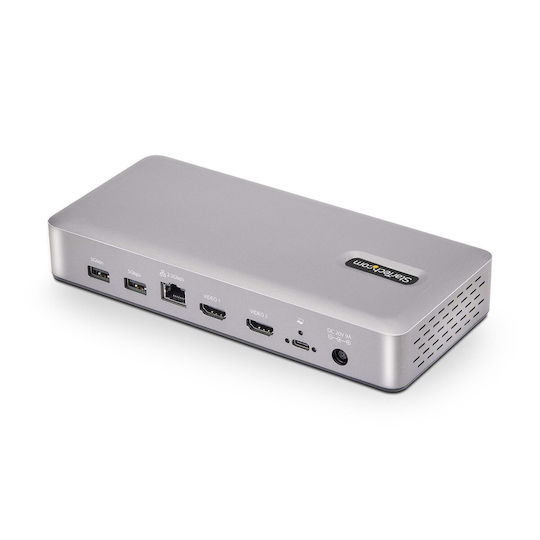 StarTech 155UE-USB4-DOCK USB-C Docking Station with HDMI 4K PD Ethernet Silver