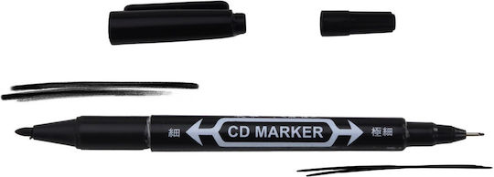 Маркери за CD/DVD 0.5мм Черно 10бр