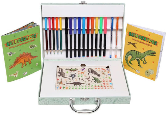 PSychogios Painting My Creative Suitcase: Dinosaurs for Children 5+ years Years