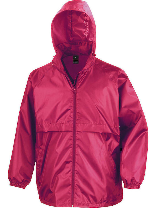 Result Jacket Waterproof and Windproof Pink